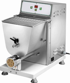 Maszynka do makaronu z nożem odcinającym  | system chłodzenia wodą | 13 kg/h | wsad 3,5 kg ciasta | PF40E