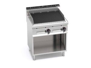 Grill lawowy 800mm Bertos PLG80M/G