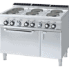 Zdjęcie Kuchnia ﻿z piekarnikiem elektryczna, 1200x700x900, RM GASTRO CF6 – 712 ETV