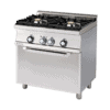 Zdjęcie Kuchnia gazowa WOK z piekarnikiem elektrycznym, 800x600x900, RM GASTRO CF2 – 68 GEM WOK