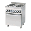 Zdjęcie Kuchnia elektryczna z piekarnikiem, 600x600x900, RM GASTRO CFM4 – 66 ET