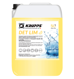 Profesjonalny płyn do mycia naczyń KRUPPS 6 kg | DET LIM Resto Quality DET LIM