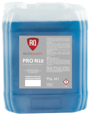 Profesjonalny płyn nabłyszczający N10 Resto Quality N10