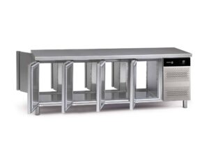 Stół chłodniczy 2 x 4 drzwiowy, przelotowy CONCEPT, 2242x778x850, Fagor Professional CCP-4G/C