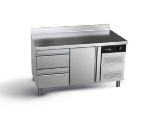 Stół chłodniczy z 1 drzwiami i 2 szufladami ADVANCE, 1350x700x850, Fagor Professional ACP-2G HD