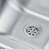 Zdjęcie Umywalka z wyłącznikiem kolanowym, kranem i dozownikiem mydła Stalgast 610005