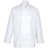 Zdjęcie Bluza kucharska, unisex, CHEF, biała, rozmiar S Stalgast 634052