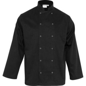 Bluza kucharska, unisex, CHEF, czarna, rozmiar S Stalgast 634062