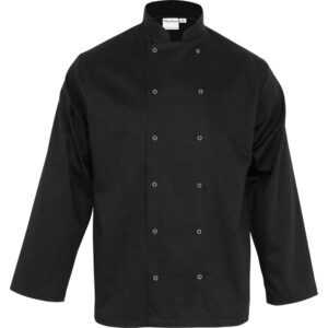 Bluza kucharska, unisex, CHEF, czarna, rozmiar L Stalgast 634064