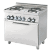 Zdjęcie Kuchnia elektryczna z piekarnikiem, 800x600x900, RM GASTRO CF4 – 68 ET