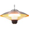 Zdjęcie Lampa grzewcza wisząca ze zdalnym sterowaniem i oświetleniem LED, P 2.1 kW, Stalgast 692310