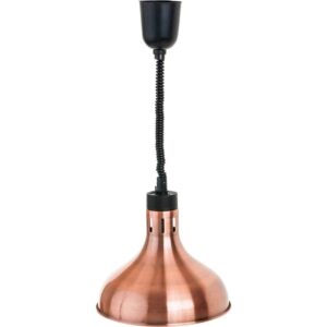 Lampa do podgrzewania potraw wisząca, miedziana, P 0.25 kW, U 230 V Stalgast 692612