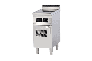 Kuchnia z szafką indukcyjna ﻿ elektryczna, 400x900x900, RM GASTRO PCI - 94 ETD