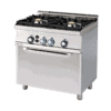 Zdjęcie Kuchnia gazowa WOK z piekarnikiem, 800x600x900, RM GASTRO CF2 – 68 G WOK
