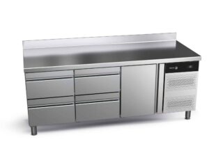 Stół chłodniczy z 1 drzwiami i 4 szufladami SNACK, 2017x600x850, Fagor Professional CCP-3S HHD