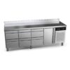 Zdjęcie Stół chłodniczy z 1 drzwiami i 6 szufladami CONCEPT, 2242x700x850, Fagor Professional CCP-4G HHHD