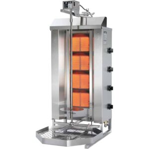 Gyros, kebab gazowy, GD 4, P 14 kW, G 30, Stalgast 777540