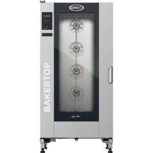 Piec konwekcyjno-parowy piekarski BakerTop Big one z wózkiem, 16x (600x400 mm), P 29.3 kW, UNOX XEBL-16EU-E1RS