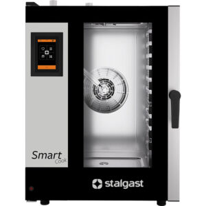 Piec konwekcyjno-parowy, STALGAST SmartCook, dotykowy, gazowy, 11xGN1/1, P 20 kW, Stalgast 9100052