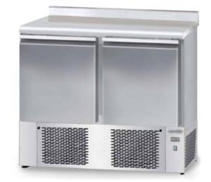 Stół chłodniczy 2 drzwiowy z agregatem dolnym 950x700x850 Dora-Metal DM-94044.0.0 BS/AS