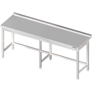 Stół przyścienny bez półki 2000x600x850 mm spawany Stalgast 980036200