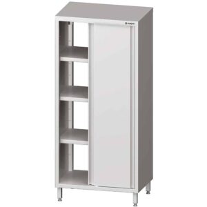 Szafa przelotowa,drzwi suwane  1000x500x2000 mm Stalgast 981635100