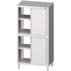 Zdjęcie Szafa przelotowa,drzwi suwane  800x600x2000 mm Stalgast 981676080