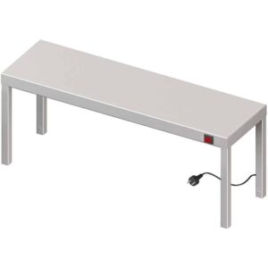 Nadstawka grzewcza na stół pojedyncza 800x300x400 mm Stalgast 982203080