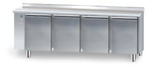 Stół chłodniczy 4 drzwiowy bez agregatu 2125x700x850 Dora-Metal DM-S-90004.0.0.0.0 BS/AS
