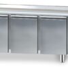 Zdjęcie Stół chłodniczy 3 drzwiowy ze zlewem 1825x600x850 Dora-Metal DM-S-91003.0.0.0
