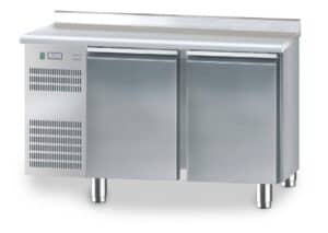 Stół chłodniczy piekarniczy 2 drzwiowy bez blatu 1475x800x850 Dora-Metal DM-94001 Z