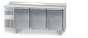 Stół chłodniczy piekarniczy 3 drzwiowy 2050x800x850 Dora-Metal DM-94007 BS/AS