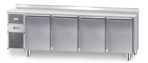 Stół chłodniczy 4 drzwiowy 2325x700x850 Dora-Metal DM-94004.0.0.0.0 BS/AS