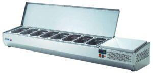 Nadstawka chłodnicza na pojemniki 6 x 1/4 GN, z pokrywą, 1492x336x250, Fagor Professional SPT-2B