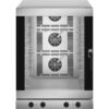 Zdjęcie Piec konwekcyjny, 10 blach, elektromechaniczny, manualne nawilżanie, 798x772x1100 mm, zawiasy lewe, SMEG ALFA1035H-2