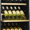 Zdjęcie Szafa chłodnicza na wino 2 temperaturowa o pojemności 163 x 750ml, 595x680x1760, Pojemność 350 litrów, Tefcold TFW400-2F