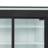 Zdjęcie Szafa chłodnicza na napoje 2 drzwiowa, przeszklona z plafonem, Pojemność 645 litrów, 1200x740x2000 Tefcold FSC1200S