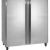 Zdjęcie Szafa chłodnicza 2 drzwiowa ze stali nierdzewnej GN2/1, 1480x850x2010, Pojemność 1325 litrów, Tefcold RK1420