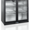 Zdjęcie Chłodziarka barowa na napoje 2 drzwiowa, 900x520x900, Pojemność 188 litrów, Tefcold BA20H