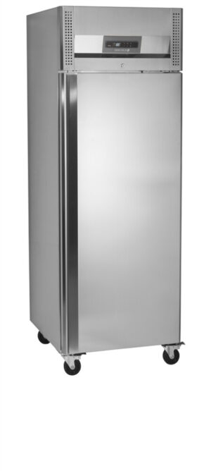Szafa chłodnicza 1 drzwiowa z półkami 540x530, 680x700x2010, Pojemność 429 litrów, Tefcold RK505