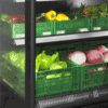 Zdjęcie Regał chłodniczy na produkty spożywcze do sklepu, 1550x920x2035, Pojemność 900 litrów, Tefcold EXTRA1450CD