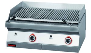 Lawa grill 800 mm, 800x700x280 KROMET 700.OGL-800