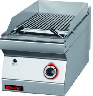 Lawa grill 400 mm, 400x700x280 KROMET 700.OGL-400