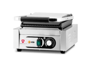 Kontakt grill pojedynczy | ryflowany | Resto Quality | 1,8 kW | RESTO QUALITY RQK811A