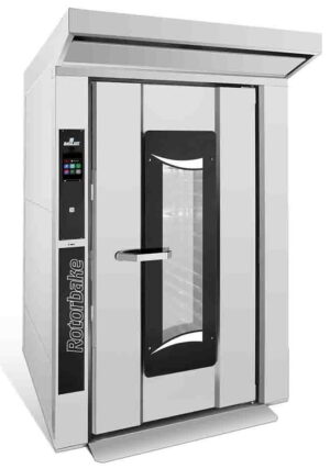 Gazowy piec obrotowy piekarniczy | rotacyjny | 18 blach | 70kW | 1550x2244x2504 | RESTO QUALITY Rotorbake T11 18T Master Pro