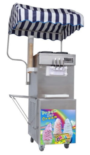 Maszyna do lodów włoskich RESTO QUALITY RQMG33 | 2 smaki +mix | automat do lodów | nocne chłodzenie | pompa napowietrzająca | 2x13 l