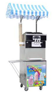 Maszyna do lodów włoskich RESTO QUALITY RQMG33B | 2 smaki +mix | automat do lodów | pompa napowietrzająca | 2x13 l