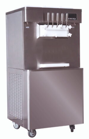 Maszyna do lodów włoskich RESTO QUALITY RQMB33 | 3 smaki + 2 mix | automat do lodów | nocne chłodzenie | pompa napowietrzająca | 3x7 l