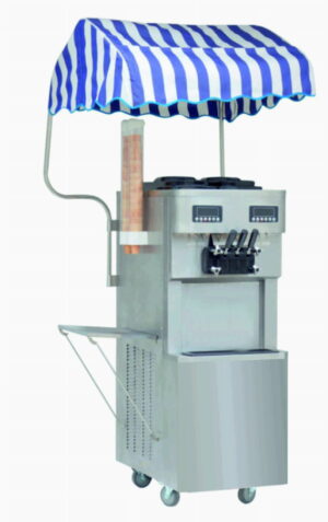 Maszyna do lodów włoskich RESTO QUALITY RQMG36 | 2 smaki +mix | automat do lodów | nocne chłodzenie | pompa napowietrzająca | 2x13 l | 2x230 V