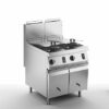 Zdjęcie Frytownica gazowa 2 komorowa, 2 x 23 litry, sterowanie elektroniczne, 800x900x900, SILKO NEFG94223K